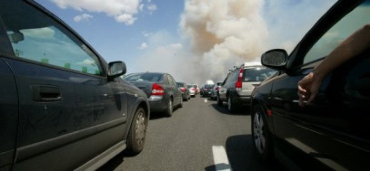 Trafic infernal şi accidente în lanţ pe Autostrada Soarelui